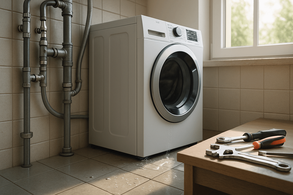Fuite Machine A Laver Debut De Cycle